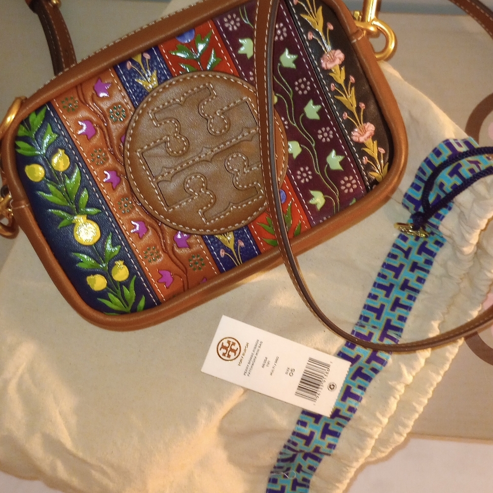 Perry bombe patchwork crossbody bag